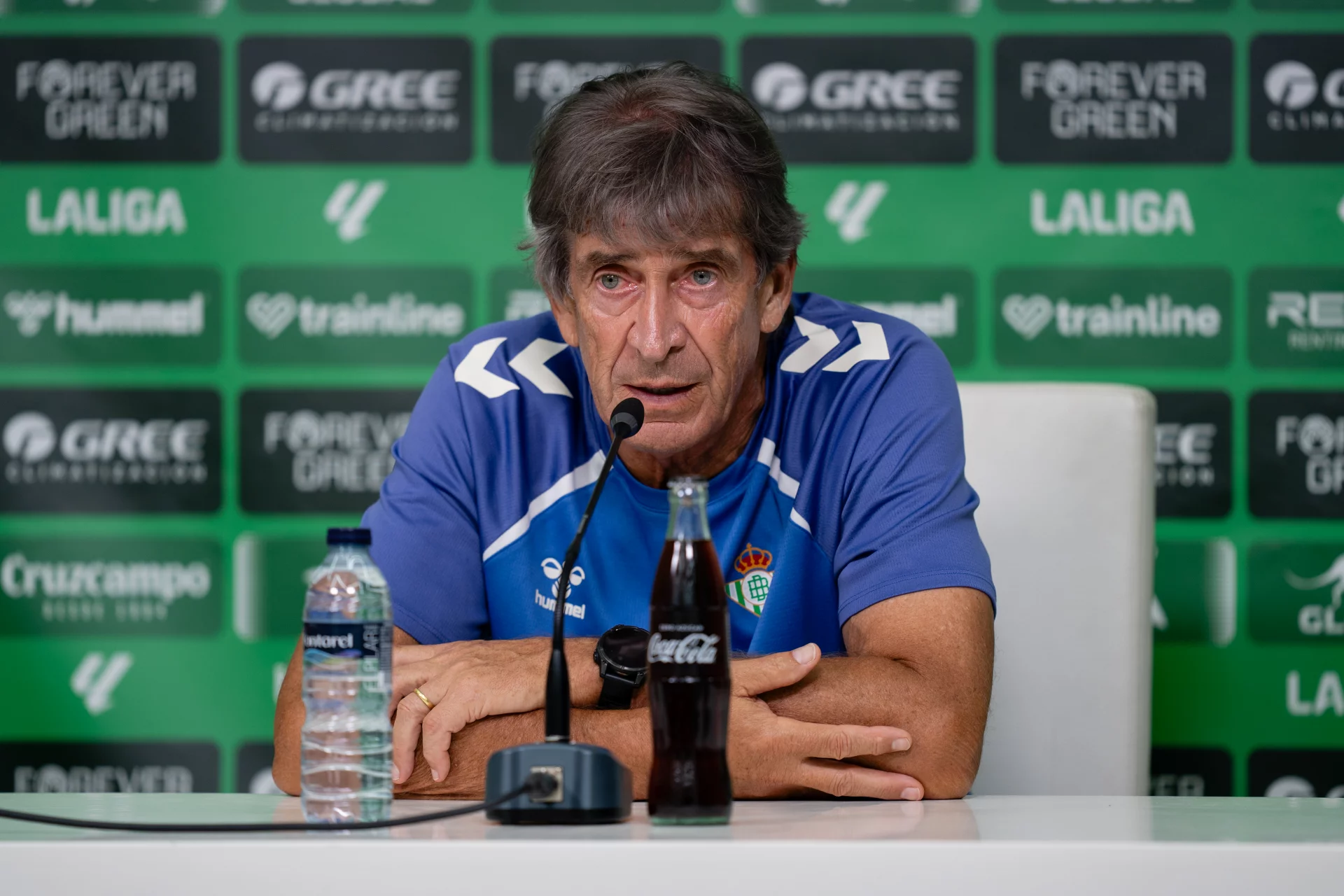Rueda de prensa de Manuel Pellegrini previa al Real Betis – Atlético de Madrid