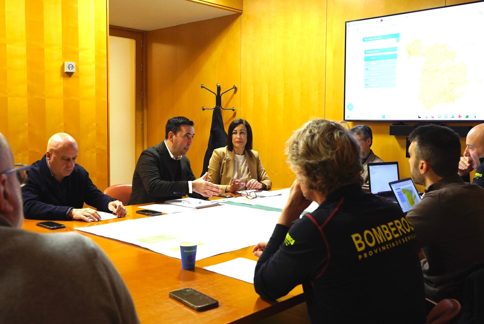 Operativo por la borrasca Leonardo: los Bomberos del Consorcio atienden más de 240 incidencias y hay 16 carreteras de la red provincial afectadas por cortes