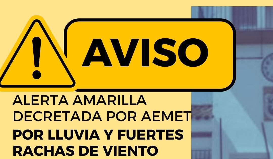 ALERTA AMARILLA – AEMET