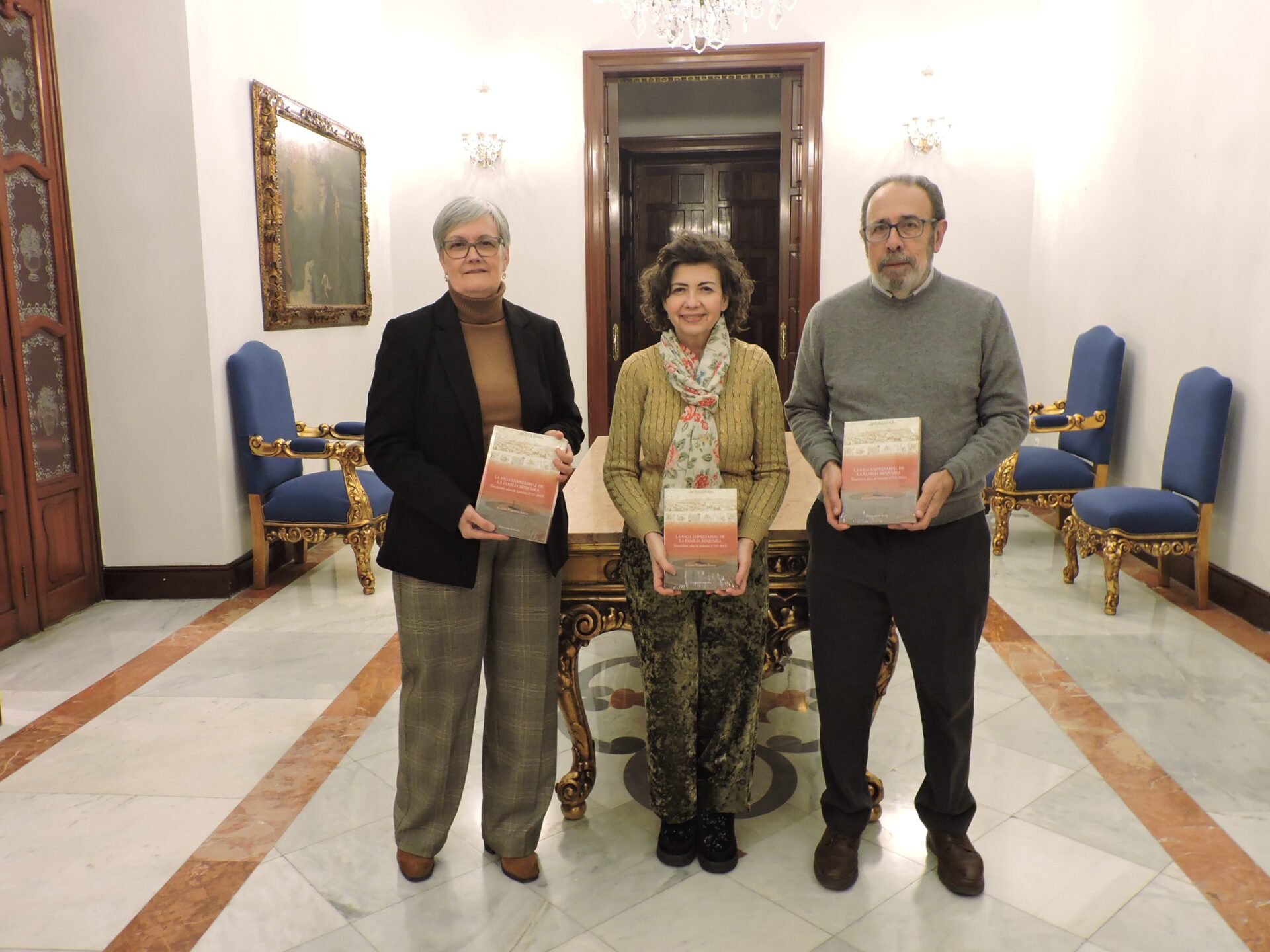 La Diputación enriquece su catálogo de Historia con ‘La saga empresarial de los Benjumea. Trescientos años de Historia (1715-2015)’, de Antonio Florencio Puntas