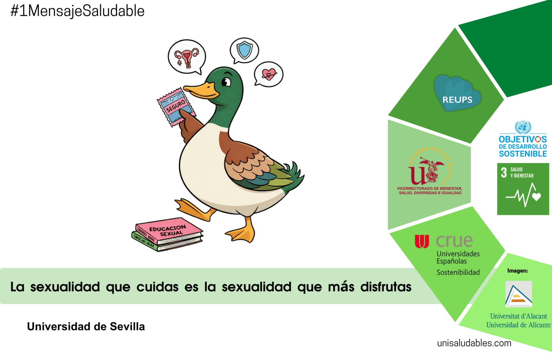 La Universidad de Sevilla impulsa acciones de sensibilización en torno a la salud sexual