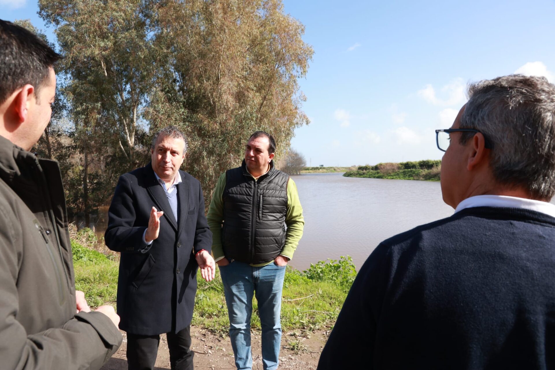 La Diputación mantiene los refuerzos por las borrascas, que se extienden a la Sierra Morena y el Corredor de la Plata de cara al fin de semana