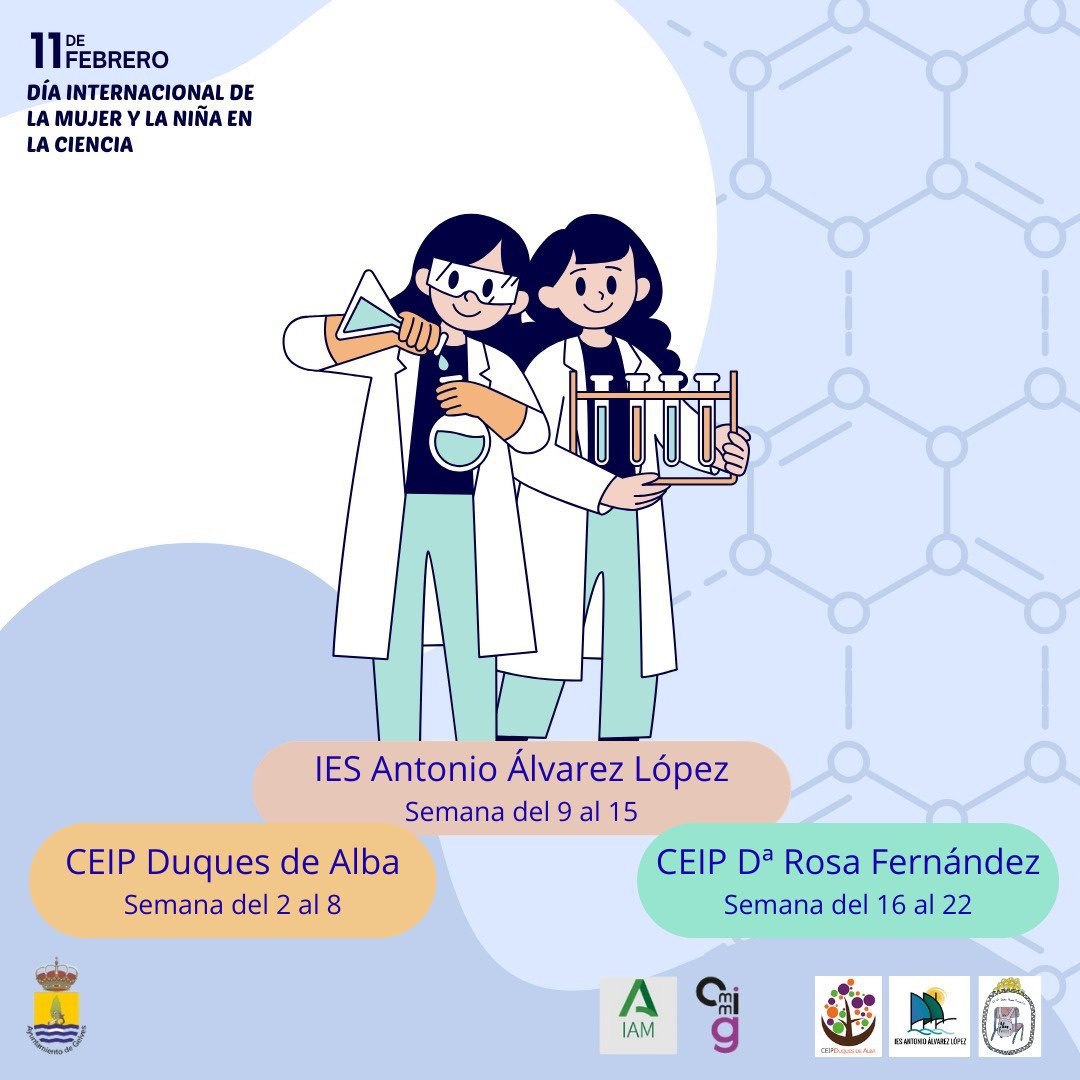 Gelves celebra el 11F-Día Internacional de la Mujer y la Niña en la ciencia