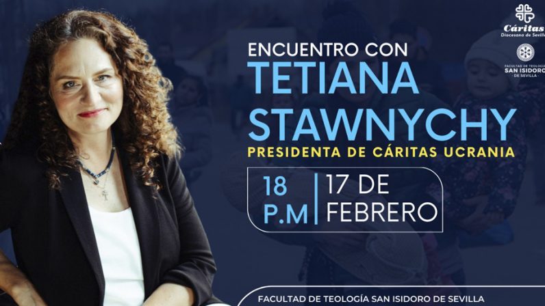 La Facultad de Teología acoge un encuentro con la presidenta de Cáritas Ucrania