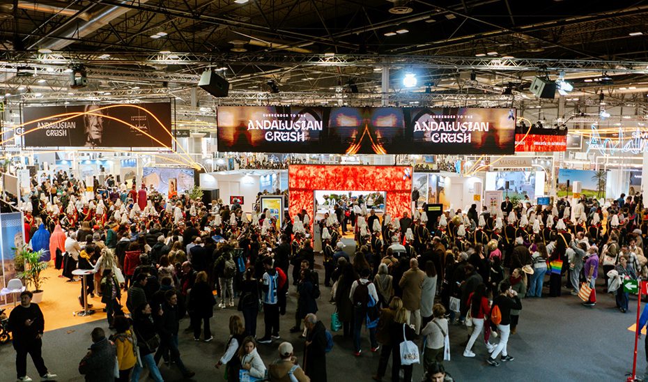 El expositor de Andalucía en Fitur sumó 8.542 reuniones de trabajo, un 26% más que en 2025