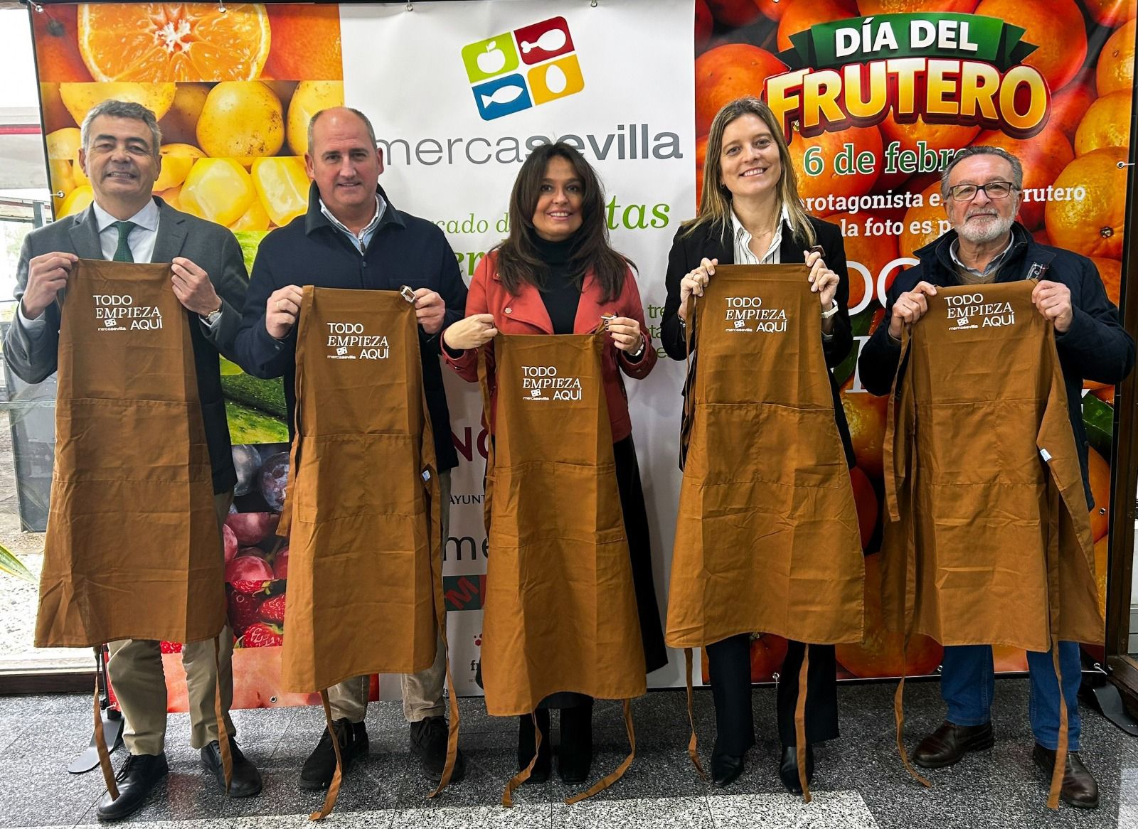 Mercasevilla concluye las celebraciones del Día del Frutero y reconoce la labor del sector cuyo comercialización ha aumentado un 10 % respecto a 2025