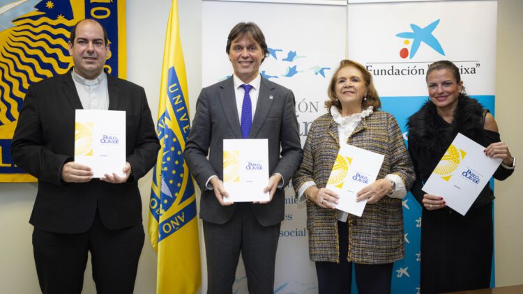 La UPO refuerza las ayudas al estudiantado con Fundación Persán y Cáritas Universitaria, con apoyo de Fundación ‘la Caixa’   Las ayudas ‘La Rosa Blanca’ cubrirán matrícula, transporte, alojamiento y manutención, e incluirán apoyo ante imprevistos familiares y para atención en salud mental