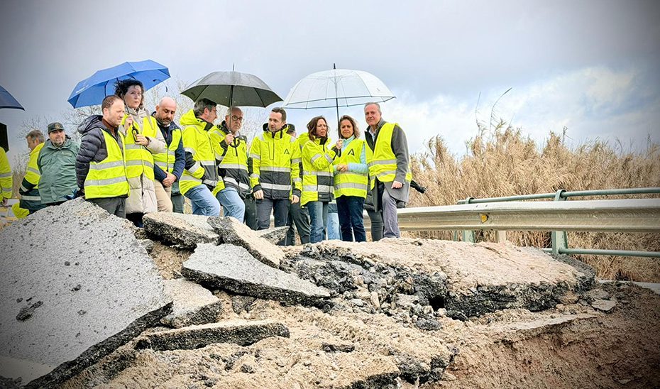 La Junta comienza a reconstruir el puente sobre el río Guadiel bajo la carretera A-303 en Guarromán
