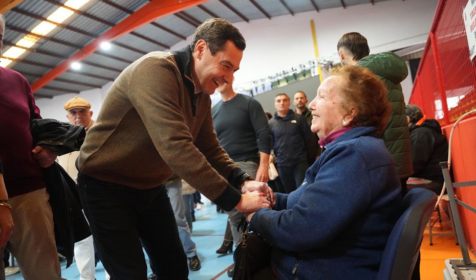 Moreno anuncia el ‘Plan Andalucía Actúa’ para hacer frente al daño del temporal y reactivar la economía