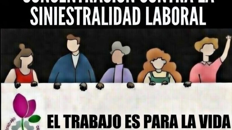 Concentración contra la siniestralidad laboral