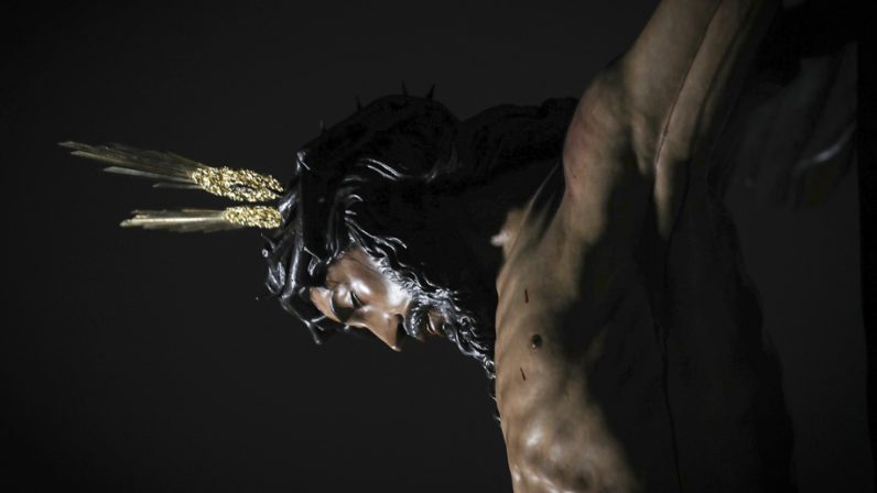 El Cristo de la Buena Muerte de la Hermandad de la Hiniesta presidirá el viacrucis de Sevilla