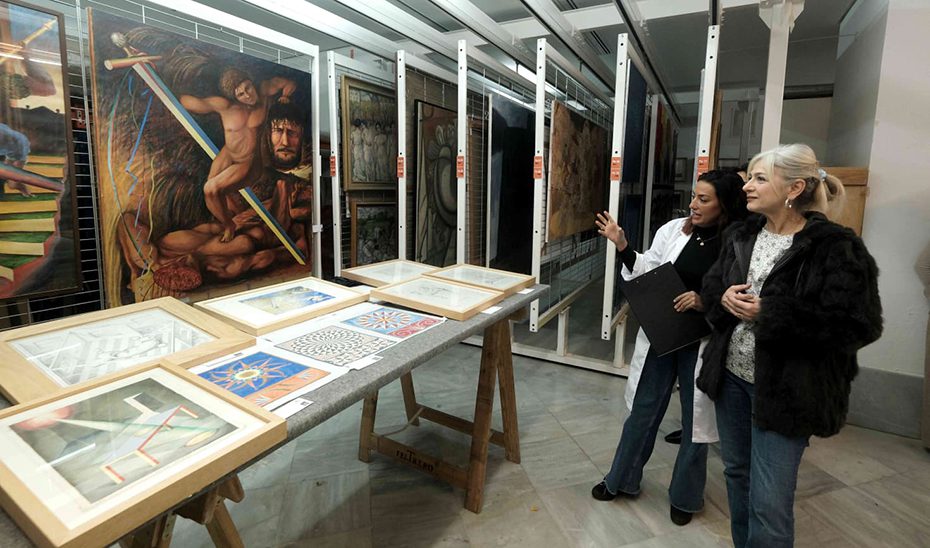 El CAAC amplía su colección de Guillermo Pérez Villalta con la nueva donación de 274 obras