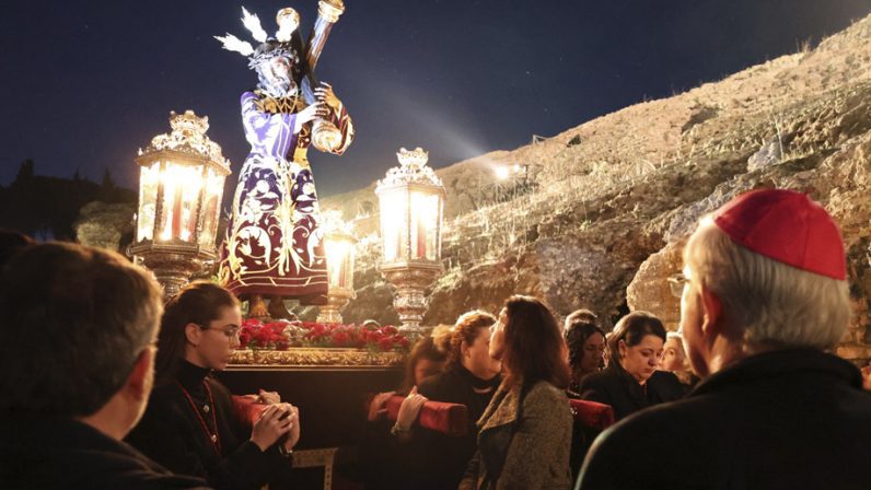 Itálica, el escenario perfecto para el viacrucis del Aljarafe