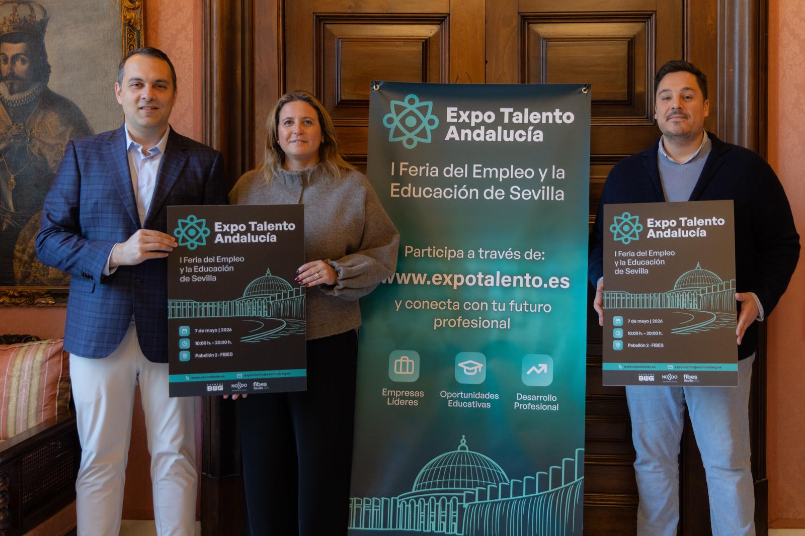 ExpoTalento, la I Gran Feria de Empleo y Educación de Andalucía, llega a Fibes el próximo 7 de mayo