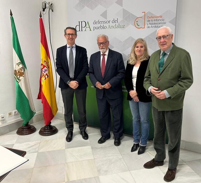 El Defensor del Pueblo Andaluz y el Banco de España exploran vías de cooperación para reforzar la protección de la ciudadanía