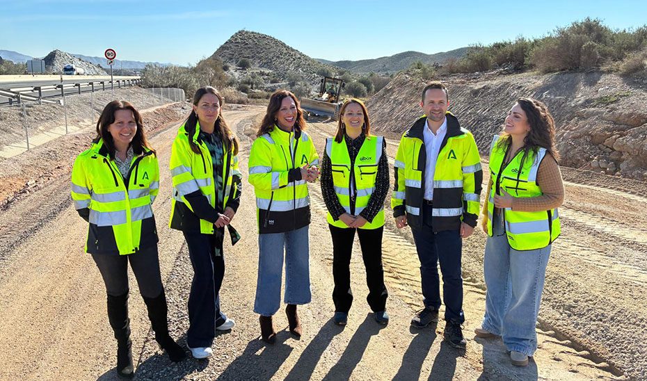 La Junta finalizará en abril el acceso directo del polígono de Albox a la Autovía del Almanzora