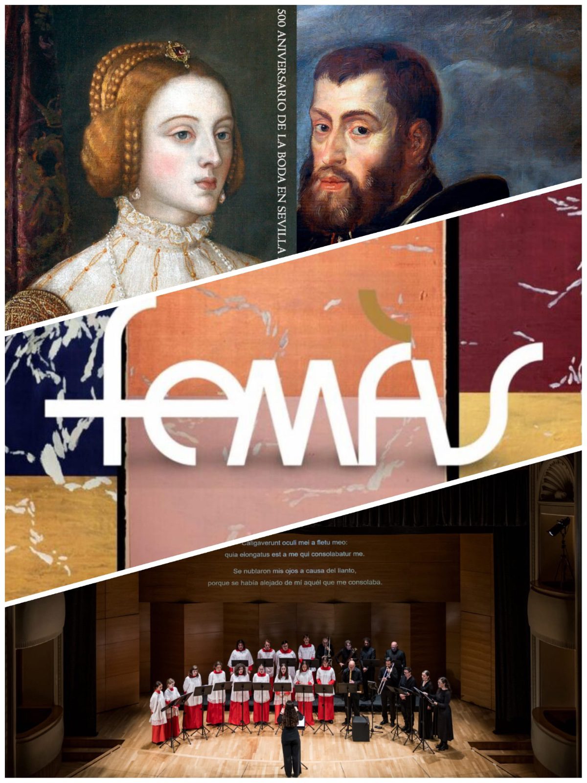 El Pre-FeMÀS 2026 revive la boda de Carlos V e Isabel de Portugal con un concierto especial en el Espacio Turina