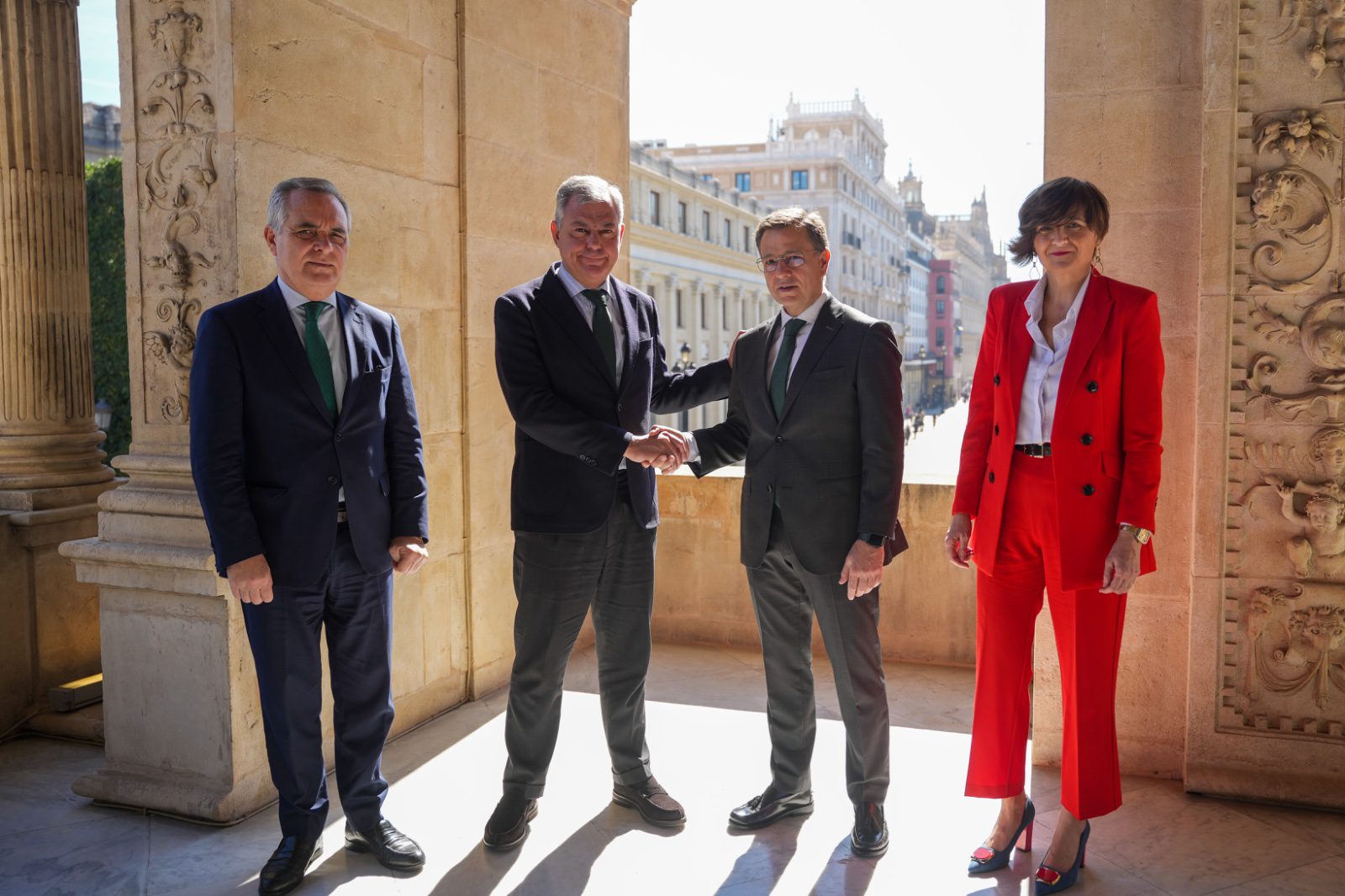 El alcalde Sanz recibe al alcalde de Albacete para impulsar una alianza cultural en torno al V Centenario de las bodas de Carlos V