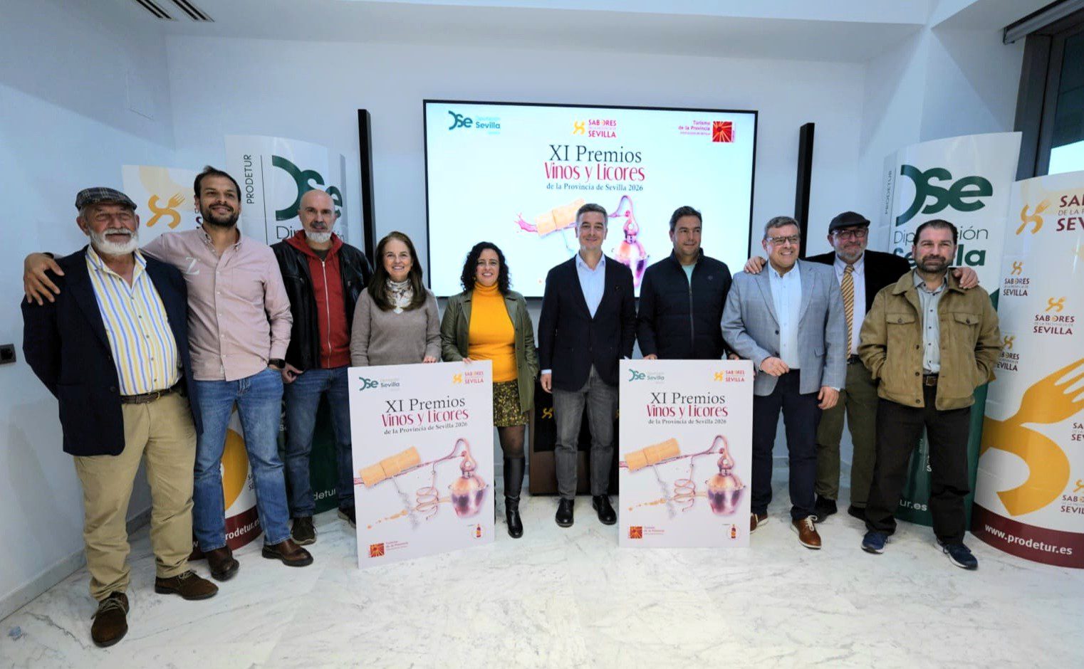 La Diputación presenta la XI edición del Premio ‘Vinos y Licores de la Provincia de Sevilla’
