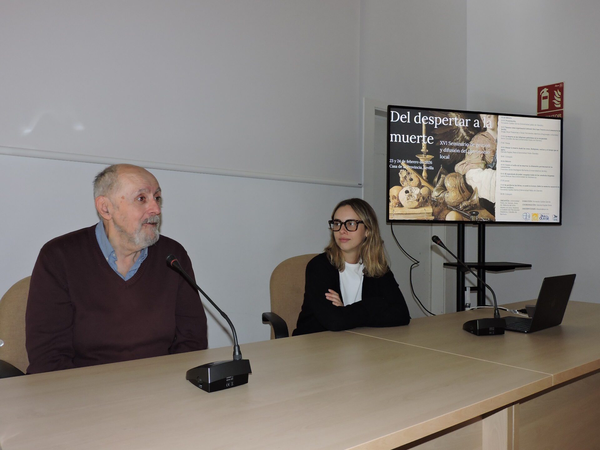 La UPO aborda en la Casa de la Provincia la muerte como hecho cultural y patrimonial
