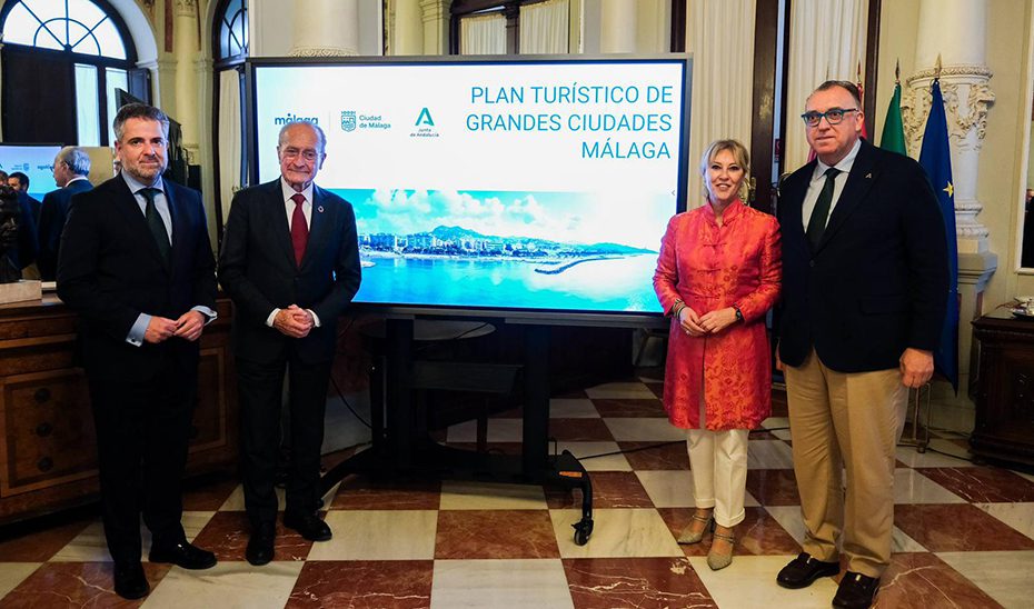 El Plan Turístico de Grandes Ciudades de Málaga contempla más de 16 millones para impulsar el turismo