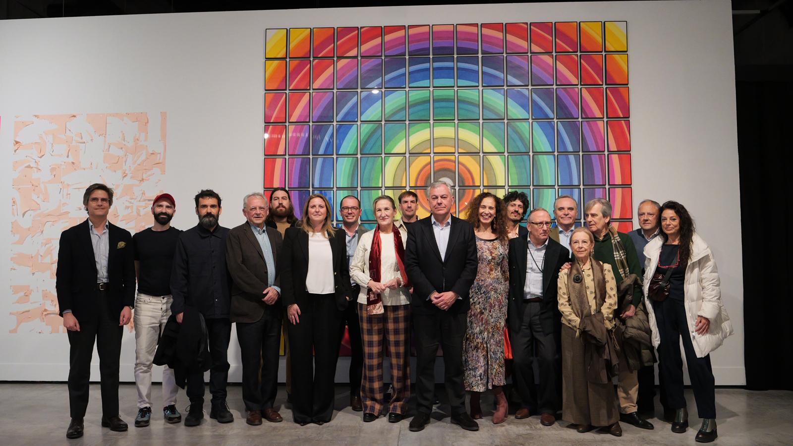 El alcalde Sanz inaugura en Artillería ‘Del color en el arte (Coloramas)’, una muestra sobre la evolución del color en la creación artística