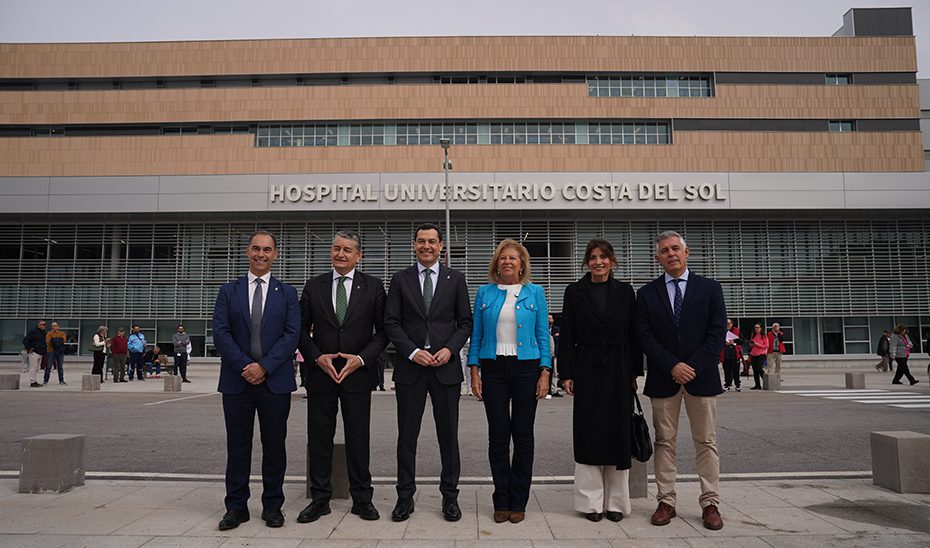 Moreno inaugura la ampliación del Hospital Costa del Sol, cuyas obras se paralizaron en 2010