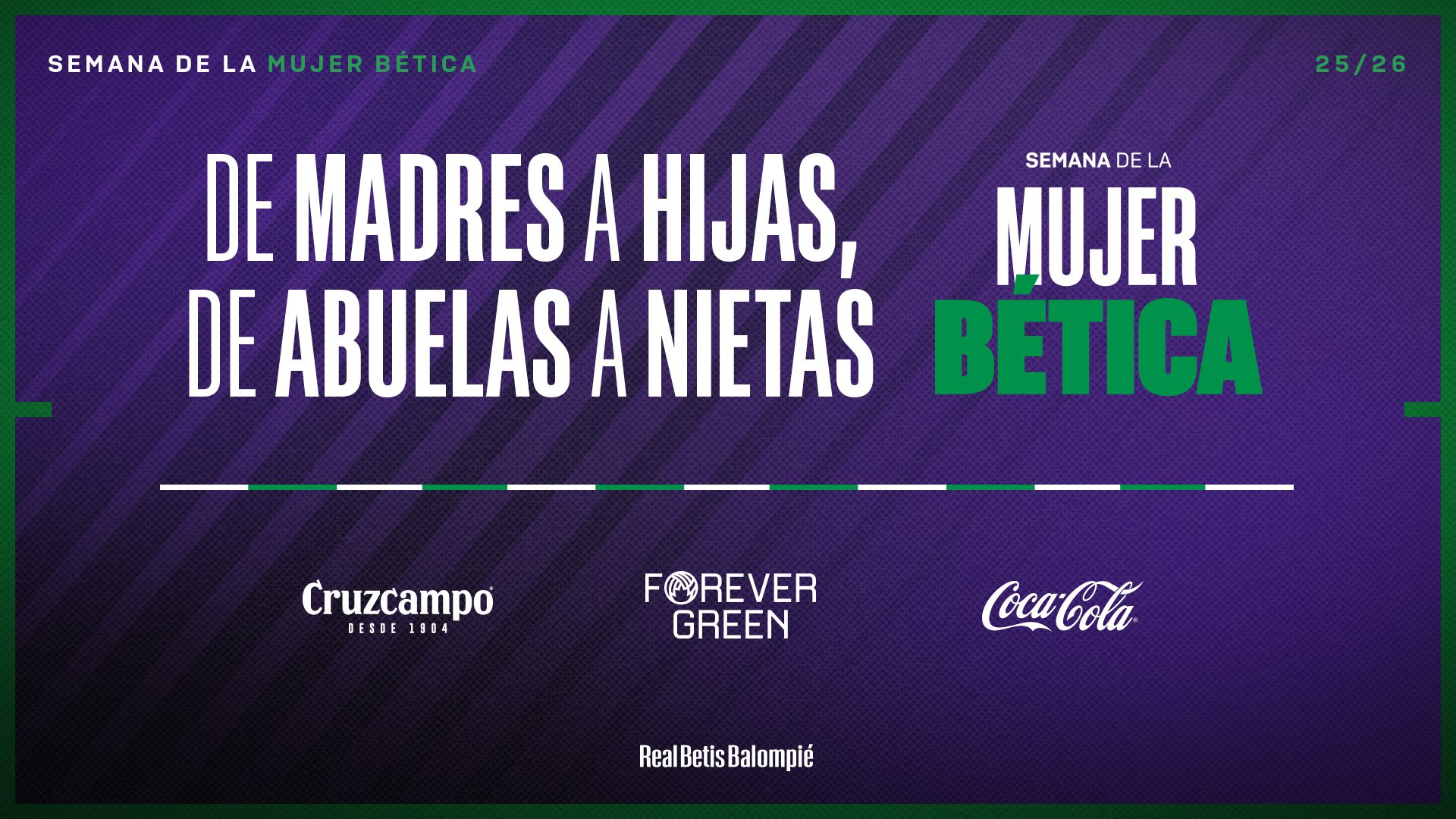 El Real Betis y su Fundación celebran la XIV Semana de la Mujer Bética