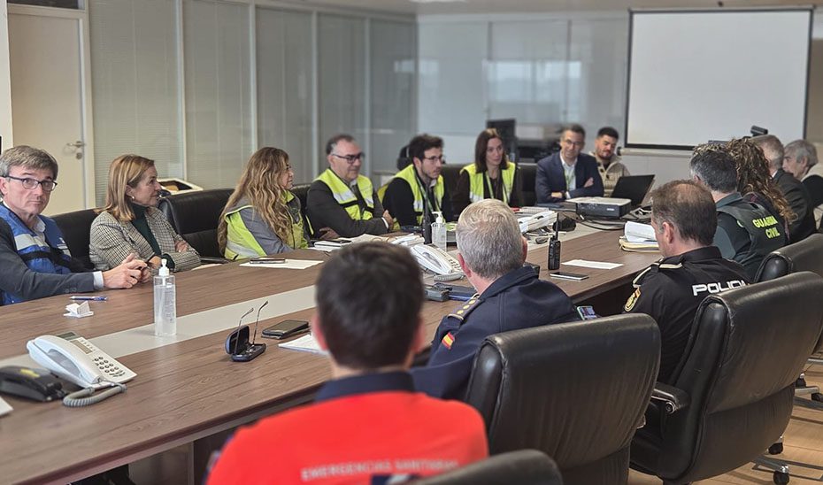 La Junta evalúa los mecanismos de respuesta ante un accidente aéreo con un simulacro en Málaga