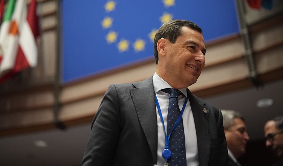 Moreno viaja a Bruselas para defender los intereses de Andalucía ante el próximo Marco Financiero