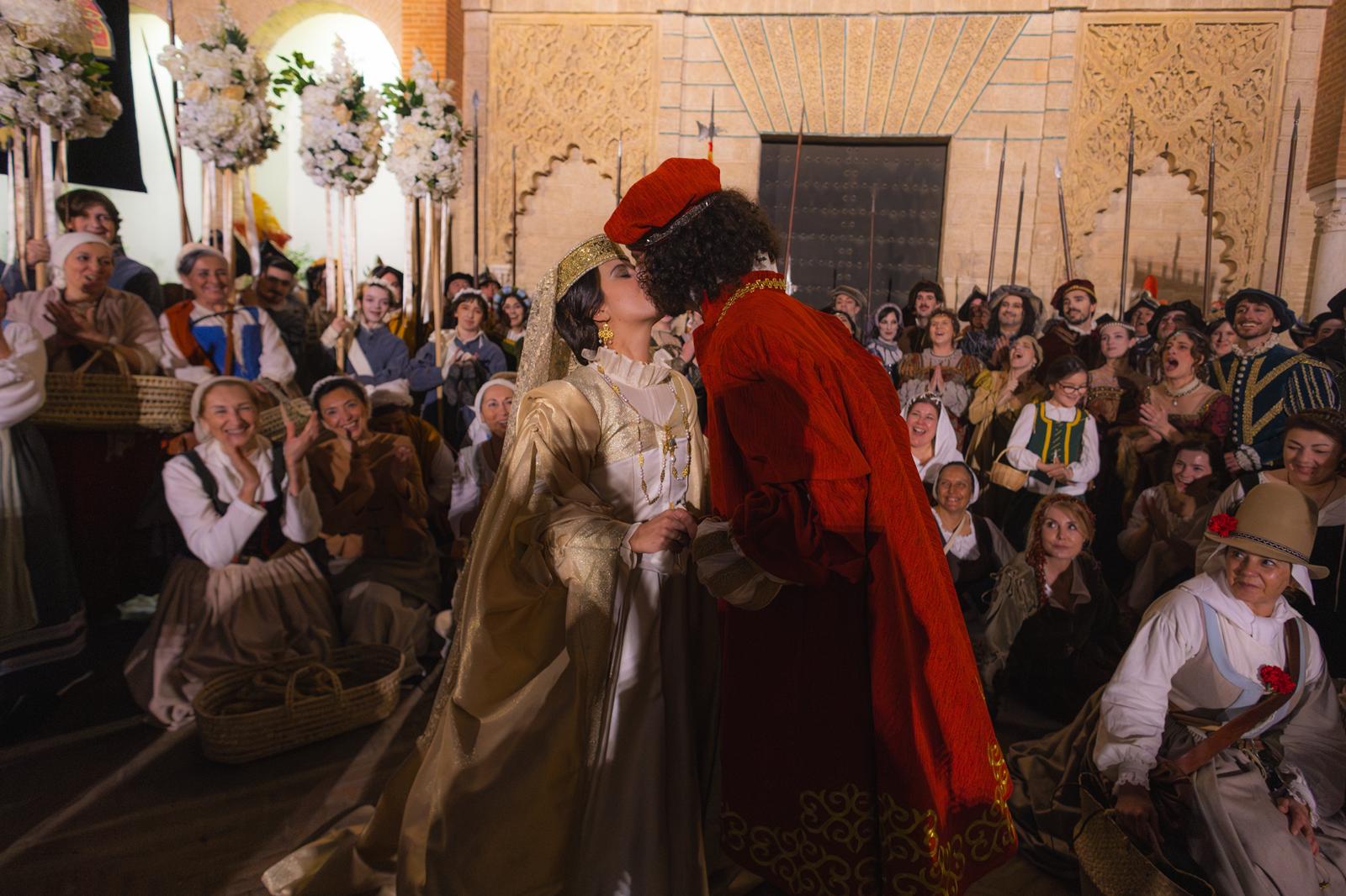 El Ayuntamiento pone a disposición este jueves las entradas gratuitas para la recreación de la boda de Carlos V e Isabel de Portugal en el Real Alcázar