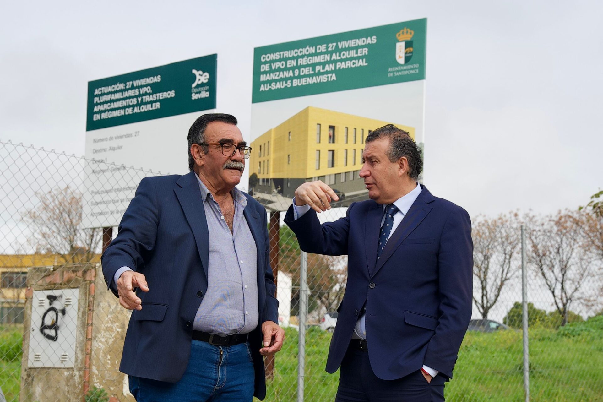 Santiponce construirá veintisiete VPO en el marco del programa de vivienda pública de la Diputación