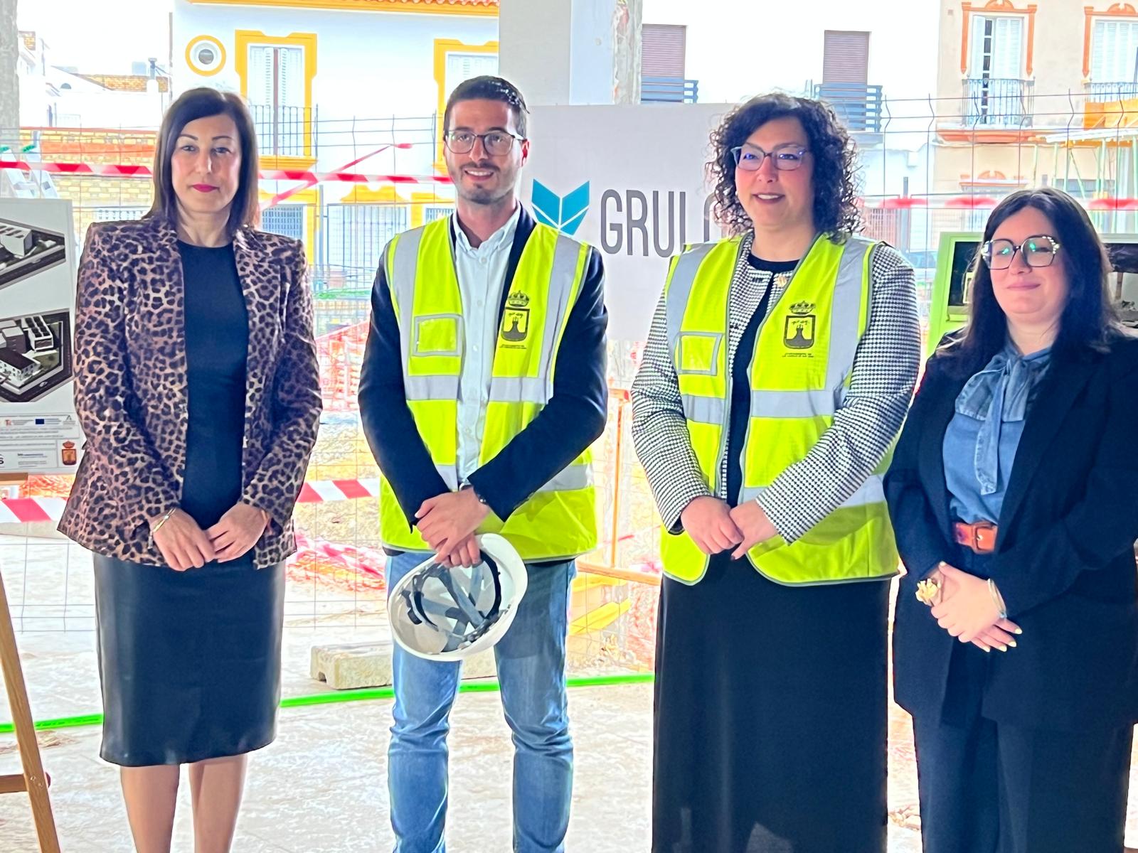 Las Cabezas de San Juan presenta el proyecto de la nueva residencia de mayores, cuyas obras están ya en marcha