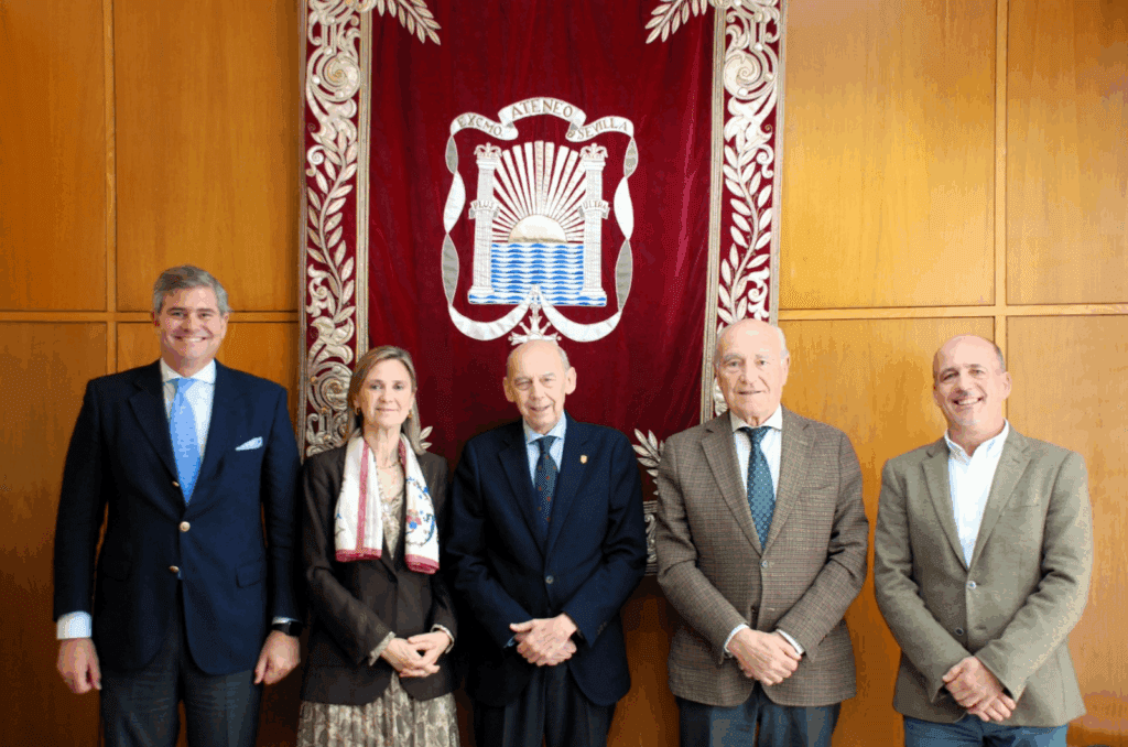 El Excmo. Ateneo de Sevilla recibe al Consejo Social de la Universidad de Sevilla en la Docta Casa