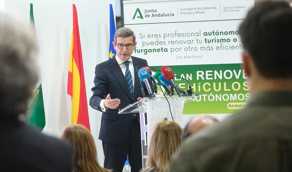 La Junta concederá 3.000 euros de ayuda a los autónomos con su Plan Renove de vehículos