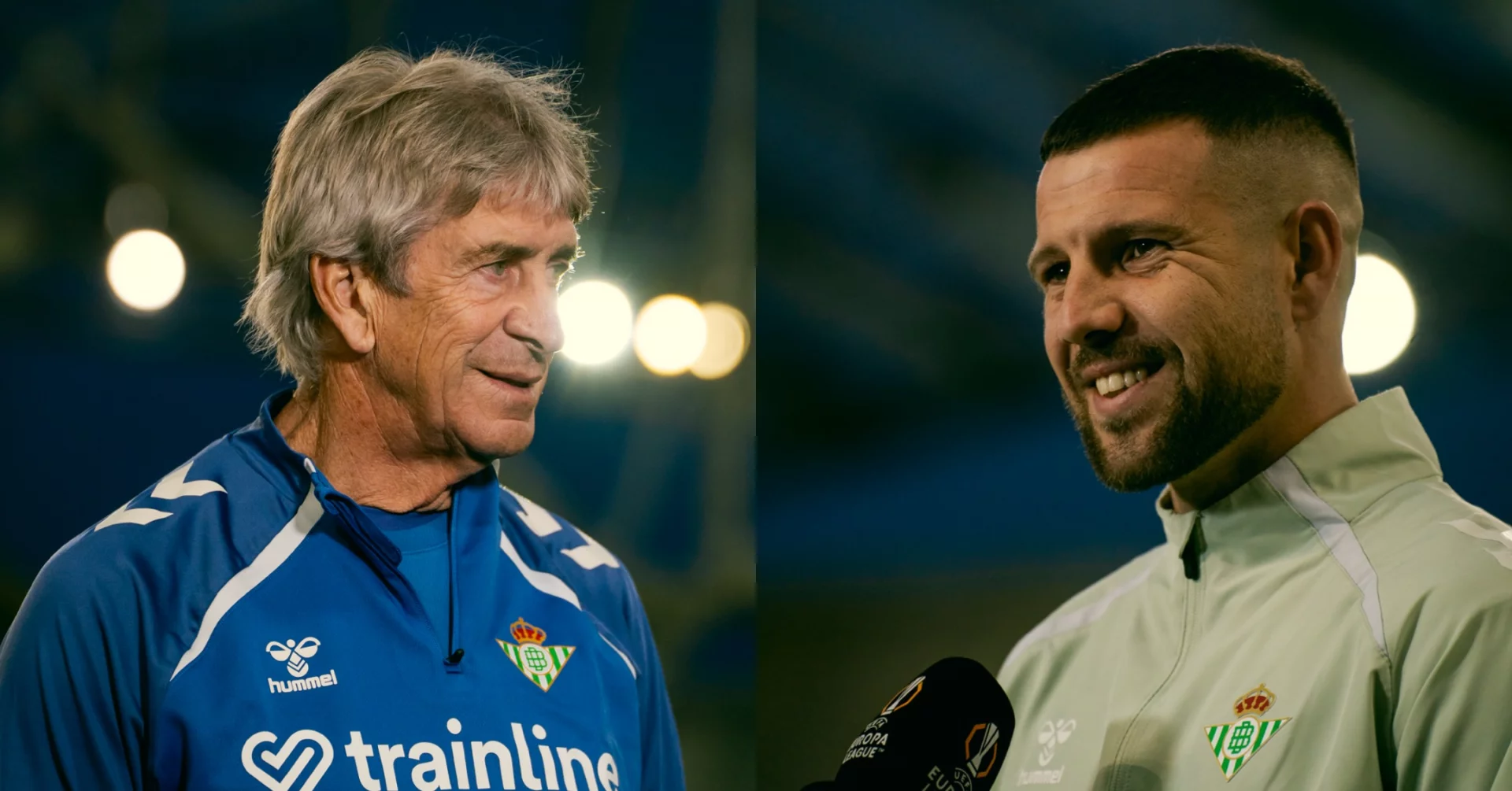 Rueda de prensa de Manuel Pellegrini y Aitor Ruibal previa al Real Betis-Panathinaikos