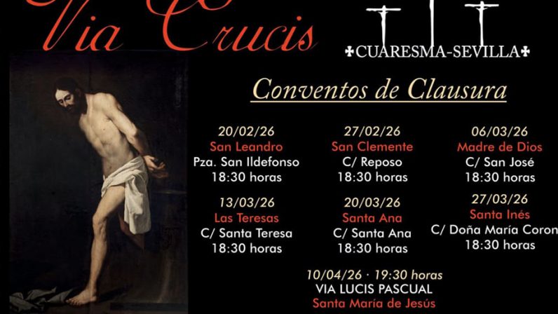 Monseñor Saiz Meneses participa mañana en el viacrucis en conventos de la Hermandad de la Antigua
