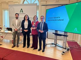 La Consejería de Cultura extiende con Red Eléctrica su colaboración para georreferenciar el patrimonio arqueológico en Sevilla y Almería