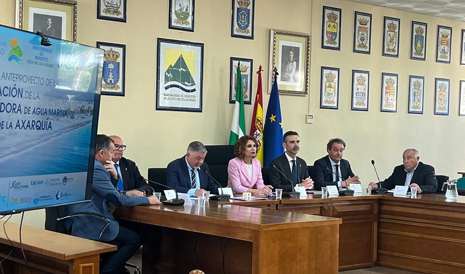 La Junta ejecuta 13 obras hidráulicas por casi 58 millones desde 2019 en la comarca de la Axarquía