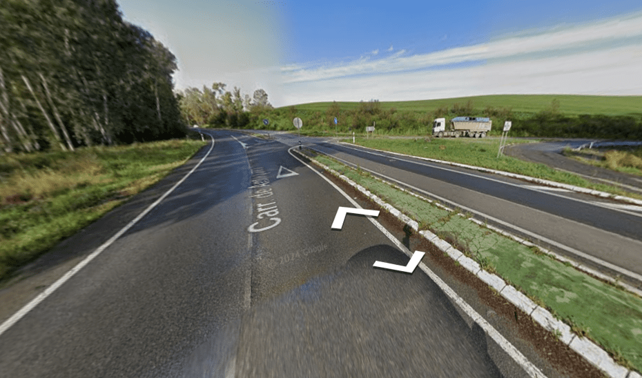 Cuatro heridos tras la salida de vía de un turismo en Bornos