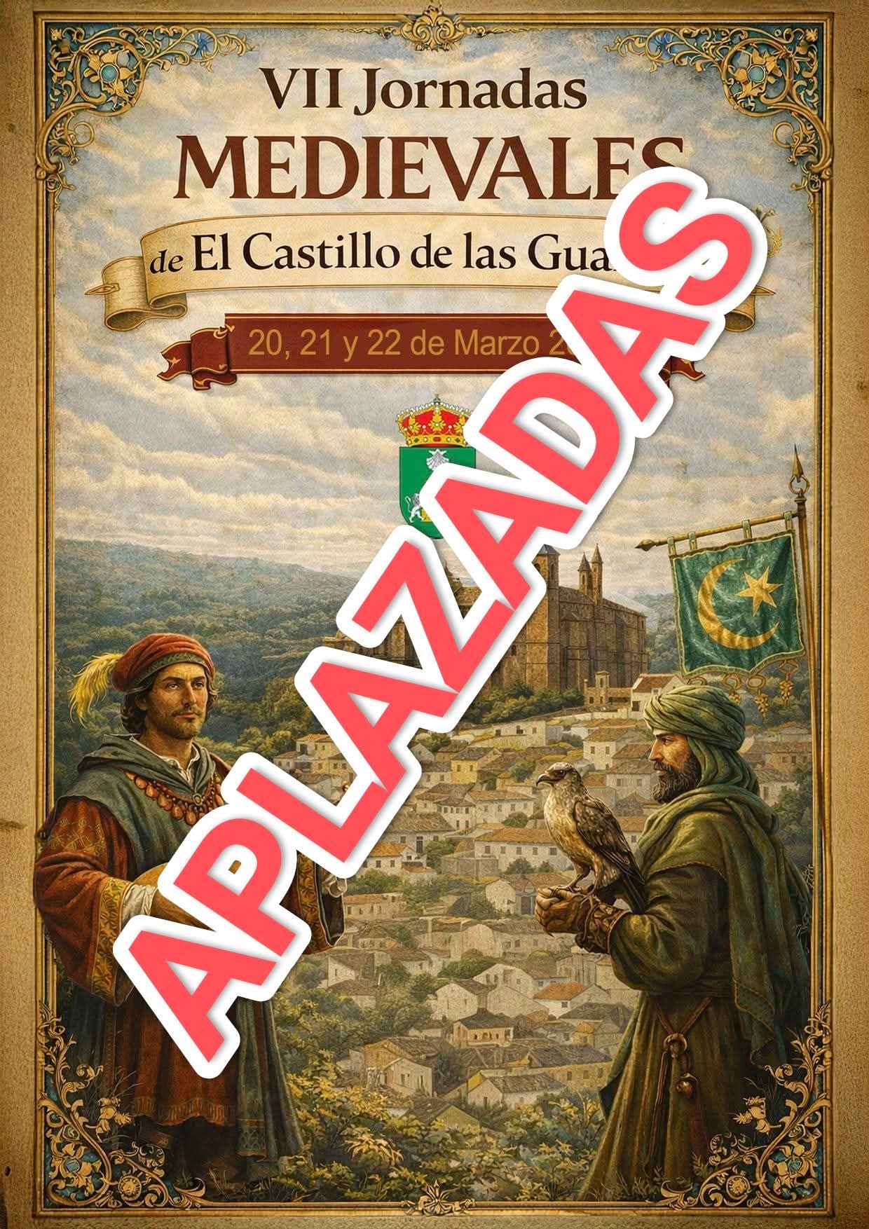 Las Jornadas Medievales de El Castillo de las Guardas se aplazan hasta septiembre, ante el mal tiempo previsto para este fin de semana en la localidad