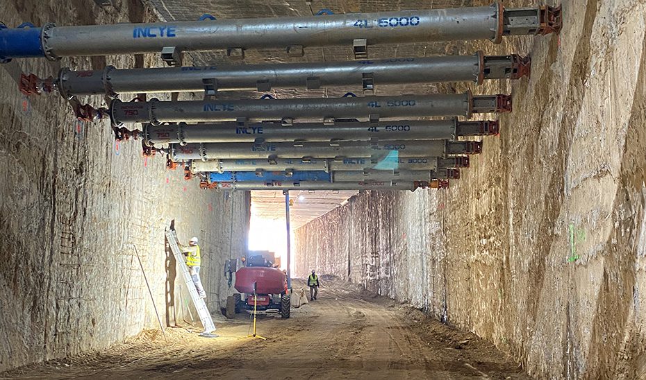 La Junta avanza bajo tierra con la ejecución de los primeros 120 metros de túnel de la Línea 3 Norte