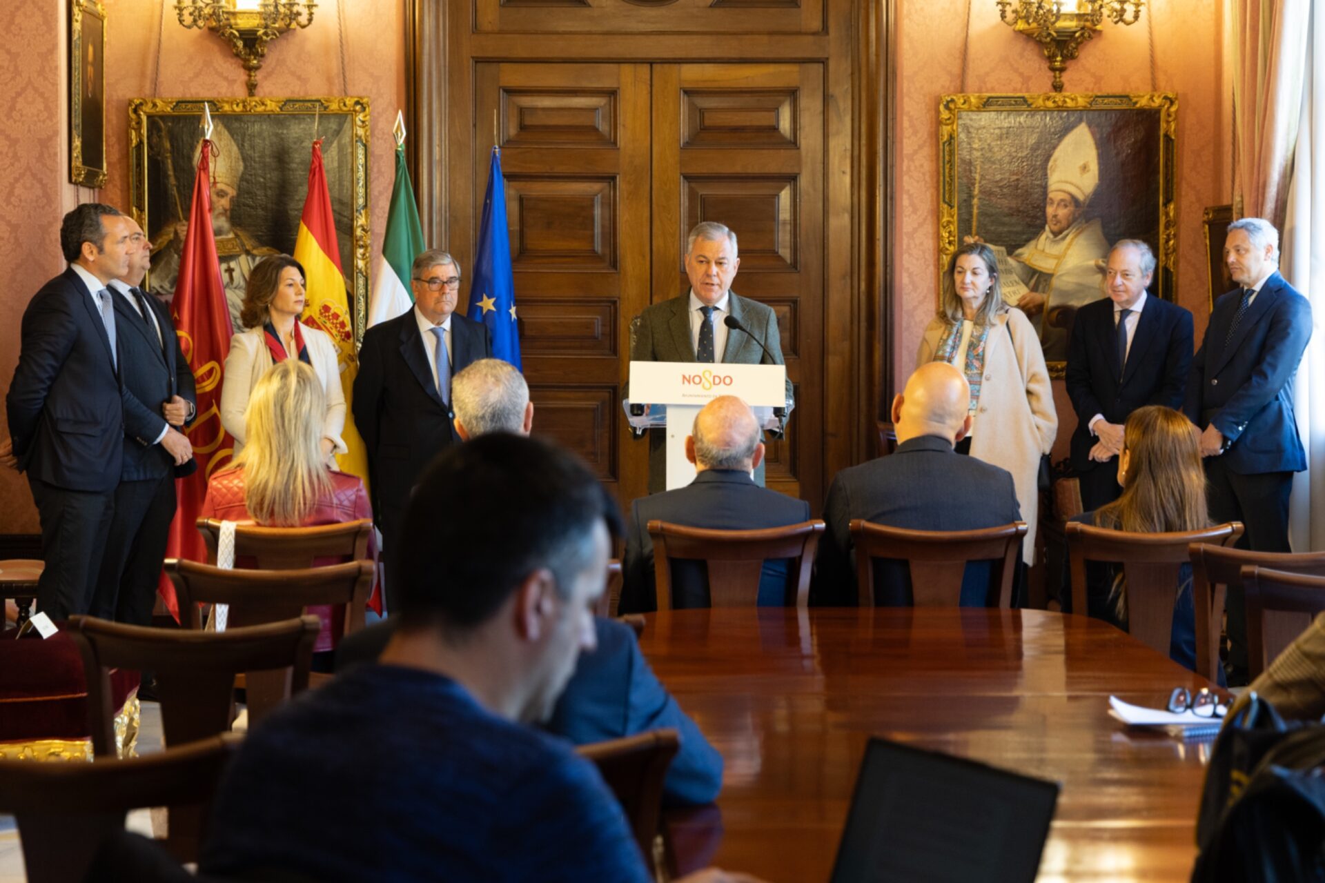 El Ayuntamiento acoge la presentación de los seis líderes de área del proyecto Sevilla 2029 impulsado por ‘ABC’