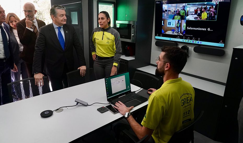 La Junta presenta un nuevo Puesto de Mando Avanzado para emergencias único en Europa