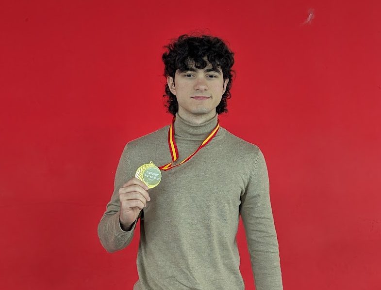 Guillermo Guerrero, medalla de oro en la fase nacional de la LXII Olimpiada Matemática Española 