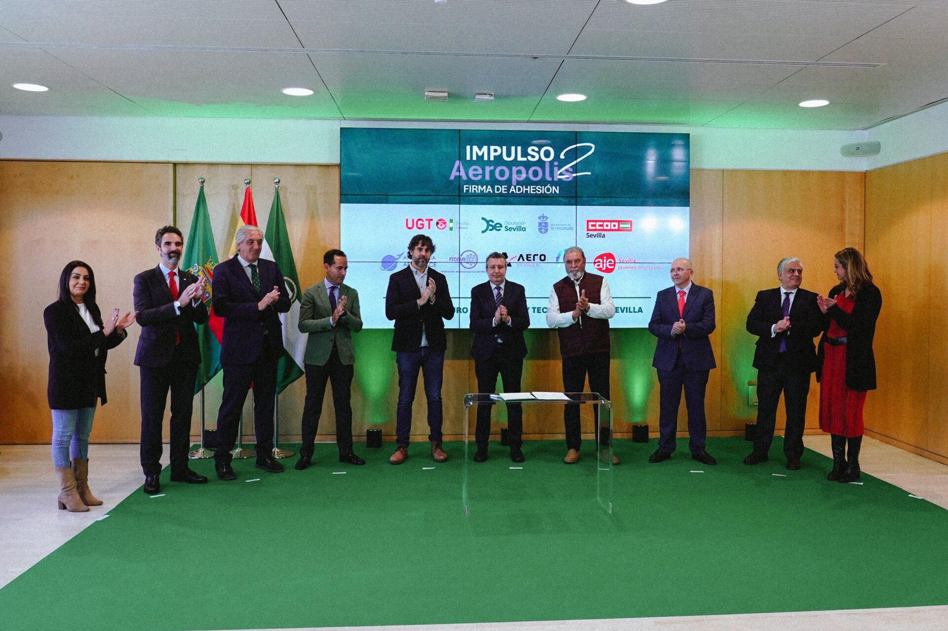 La Diputación se suma al impulso de Aerópolis II como proyecto estratégico para el desarrollo industrial y tecnológico de Andalucía