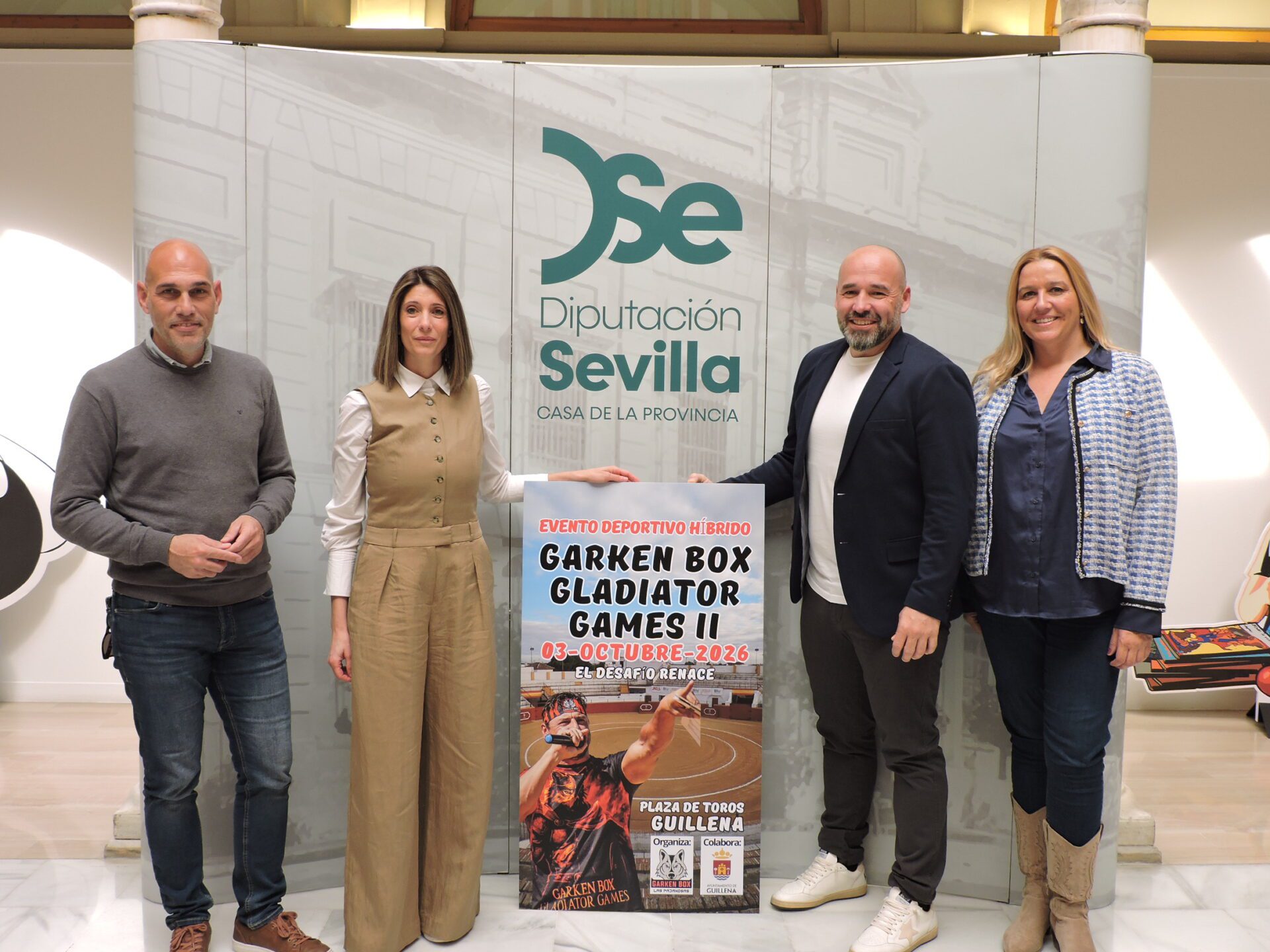 Guillena acogerá en octubre los ‘Garken Box Gladiator Games’, competición para los amantes del entrenamiento funcional