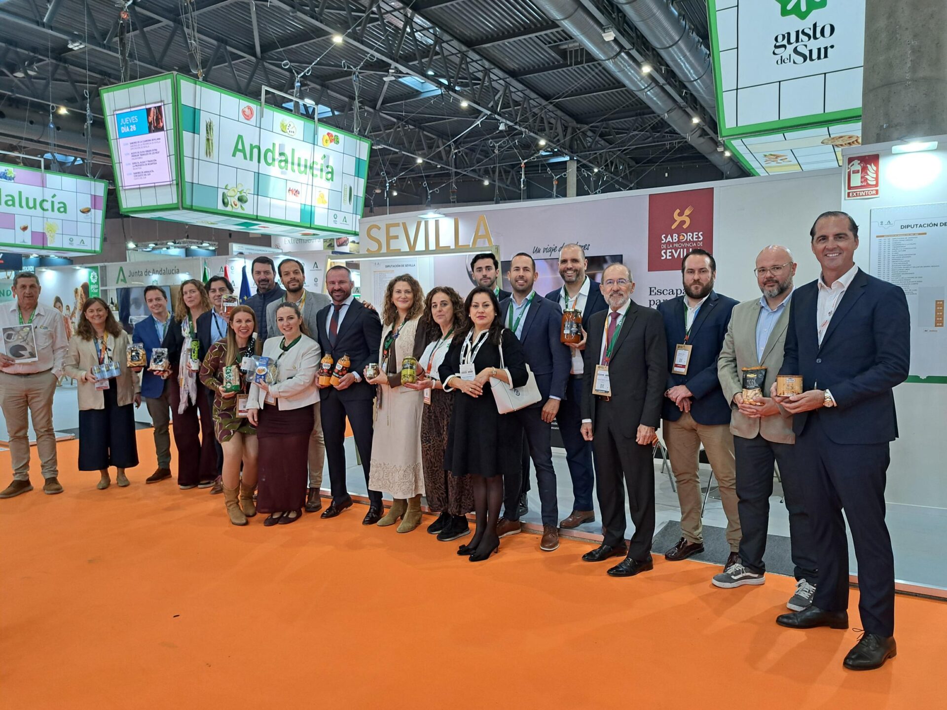 La Diputación promociona la excelencia agroalimentaria sevillana en ‘Alimentaria Barcelona 2026’