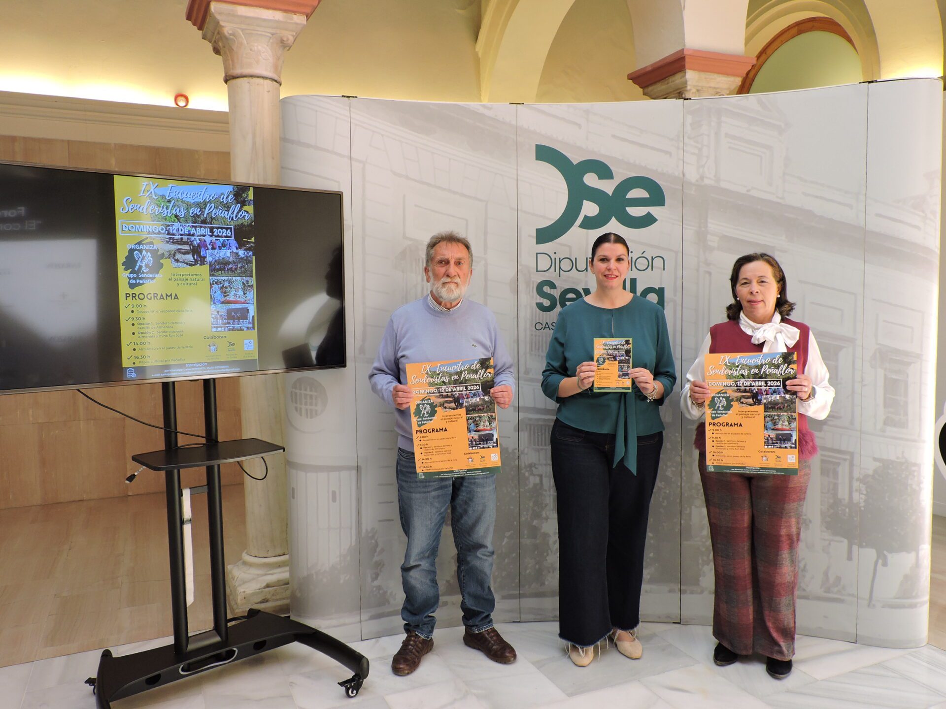 Peñaflor acoge en abril el IX Encuentro de Senderistas, en el que se prevé la participación de más de 900 personas