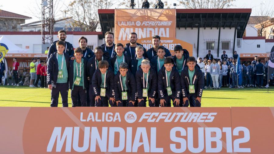 El Alevín ‘A’, en Brunete para participar en el Mundial de Clubes sub-12